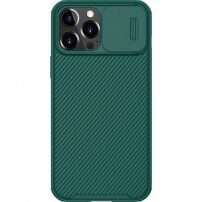 Nillkin CamShield Pro kryt pre iPhone 13 Pro Max - tmavozelený