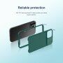 Nillkin CamShield Pro kryt pre iPhone 13 Pro Max - tmavozelený