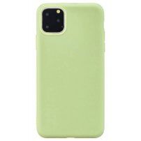 Kryt z mäkkého plastu pre iPhone 13 Pro - zelený