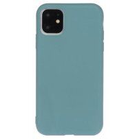 Kryt z mäkkého plastu pre iPhone 13 Pro - tyrkysový