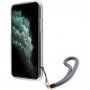 Guess Marble Stripe kryt pre iPhone 11 - modrý