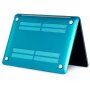 Lesklý transparentný kryt pre MacBook Air 13" (A1932 / A2179 / A2337) - modrý