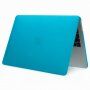 Matný transparentní kryt pre MacBook Pro 13" (A1706 / A1708 / A1989 / A2159) - modrý