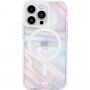 Case Mate Soap Bubble holografický kryt s MagSafe pre iPhone 13 Pro - číry