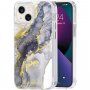 Case Mate Tough Print mramorový kryt pre iPhone 13 mini - sivý