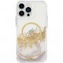 Case Mate Karat Marble kryt s MagSafe pre iPhone 13 Pro - zlatý