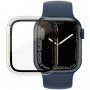 PanzerGlass Full Body Protection ochranné puzdro s tvrdeným sklom pre Apple Watch 45 mm - číre