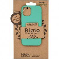 Forever Bioio ekologicky rozložiteľný kryt pre iPhone 13 Pro Max - tyrkysový