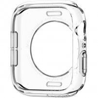 Spigen Liquid Crystal ochranné puzdro pre Apple Watch 44 mm - číre
