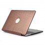 Kožený kryt pre MacBook Pro 14" (A2442) - hnedý