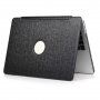 Kožený kryt pre MacBook Pro 14" (A2442) - čierny