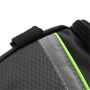 Športové puzdro na bicykel s&nbsp;úložným priestorom a&nbsp;reflexným puzdrom pre Apple iPhone 6 Plus/6S Plus/7 Plus - čierno-zelené