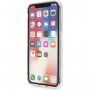 Karl Lagerfeld Head meňavý kryt pre iPhone X / XS - dúhový