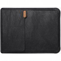 Nillkin Water Ripple obálka so stojančekom pre iPad Pro 12,9" / MacBook do 14" - čierna