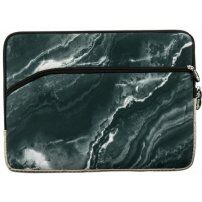 Neoprénová taška pre iPad do 13" / MacBook do 14" - čierny mramor
