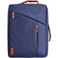 Moderná taška / batoh pre iPad / MacBook do 16" - modrá
