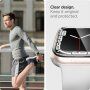 Spigen Ultra Hybrid puzdro pre Apple Watch 45 mm - číre