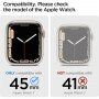 Spigen Ultra Hybrid puzdro pre Apple Watch 45 mm - číre