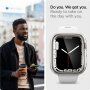 Spigen Ultra Hybrid puzdro pre Apple Watch 45 mm - číre