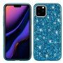 Ochranný kryt s flitrami pre iPhone 11 Pro - modrý