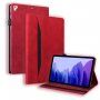 Elegantné puzdro s priestorom na karty pre iPad 9,7" (2017/2018) / Air 1 / 2 / Pro 9,7" - červené