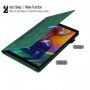 Elegantné puzdro s priestorom na karty pre iPad 9,7" (2017/2018) / Air 1 / 2 / Pro 9,7" - tmavozelené
