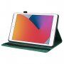 Elegantné puzdro s priestorom na karty pre iPad 9,7" (2017/2018) / Air 1 / 2 / Pro 9,7" - tmavozelené