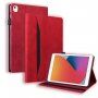 Elegantné puzdro s priestorom na karty pre iPad 10,2" (2019-2021) / Air 3 (2019) / Pro 10,5" - červené