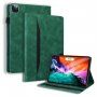 Elegantné puzdro s priestorom na karty pre iPad Pro 12,9" (2018-2022) - tmavozelené