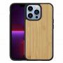 Ochranný drevený kryt pre iPhone 13 Pro - bambus