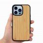 Ochranný drevený kryt pre iPhone 13 Pro - bambus