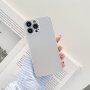 Ochranný metalický kryt pre iPhone 13 mini - strieborný