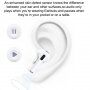 Wiwu bezdrôtové Bluetooth slúchadlá s MagSafe nabíjacím puzdrom pre zariadenia Apple - biela