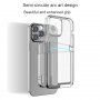 Transparentný kryt s kapsou na karty pre iPhone 11 - číry