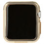 BASEUS Ultratenké gumové púzdro pre Apple Watch 38mm (tl. 0,65 mm) - zlaté