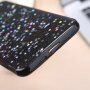 Ochranný mäkký kryt s hviezdičkami pre iPhone X / XS - čierny