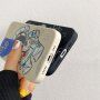 Kryt z mäkkého plastu astronaut vo vesmíre pre iPhone 12 Pro Max - čierny
