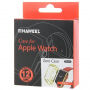 HAWEEL tenký priehladný obal / kryt pre Apple Watch 38mm - žltý