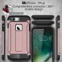 Superodolný "Armor" kryt pre Apple iPhone 8 Plus/7 Plus – ružovo-zlatý