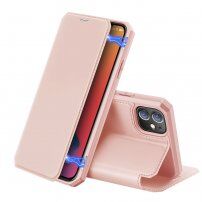 Dux Ducis peňaženkové puzdro pre iPhone 12 mini - ružové