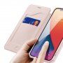 Dux Ducis peňaženkové puzdro pre iPhone 12 mini - ružové
