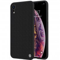 Nillkin kryt so štruktúrou nylonových vlákien pre iPhone XR - čierny