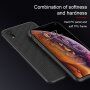 Nillkin kryt so štruktúrou nylonových vlákien pre iPhone XR - čierny