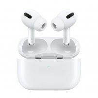 WK A3 PRO bezdrôtové Bluetooth slúchadlá s nabíjacím puzdrom pre Apple zariadenia - biela
