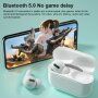 WK A3 PRO bezdrôtové Bluetooth slúchadlá s nabíjacím puzdrom pre Apple zariadenia - biela