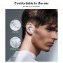 WK A3 PRO bezdrôtové Bluetooth slúchadlá s nabíjacím puzdrom pre Apple zariadenia - biela