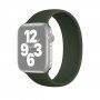 Navliekací silikónový remienok pre Apple Watch Ultra 49mm / 46mm / 45mm / 44mm / 42mm - M - olivový