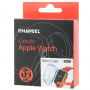 HAWEEL tenký priehladný obal / kryt pre Apple Watch 38mm - modrý