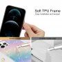 Nárazuvzdorný kryt so škrupinovou textúrou pre iPhone 12 Pro Max - ružovomodrý