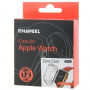 HAWEEL tenký priehladný obal / kryt pre Apple Watch 38mm - zlatý